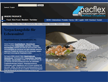 Tablet Screenshot of pacflex.de